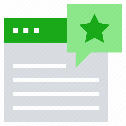 Business, communication, favorite, online business, star, web page icon - Download on Iconfinder