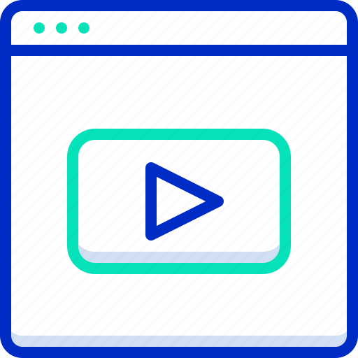 Movie, multimedia, play, video, videoplayer, youtube icon - Download on Iconfinder