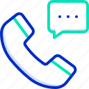 chat, communication, handset, message, phone