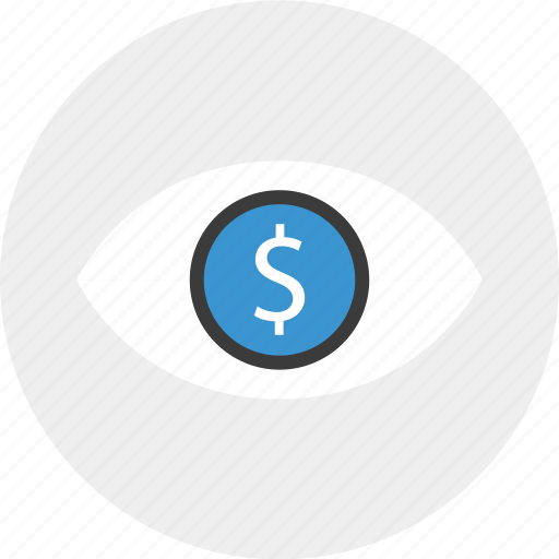 Eye, find, for, look, money icon - Download on Iconfinder