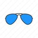 aviator sunglasses, glasses, summer, sunglasses