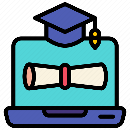 Certificate, education, online, graduation, course icon - Download on Iconfinder