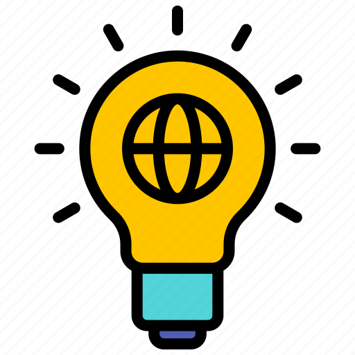 Online, education, internet, light, bulb, idea icon - Download on Iconfinder
