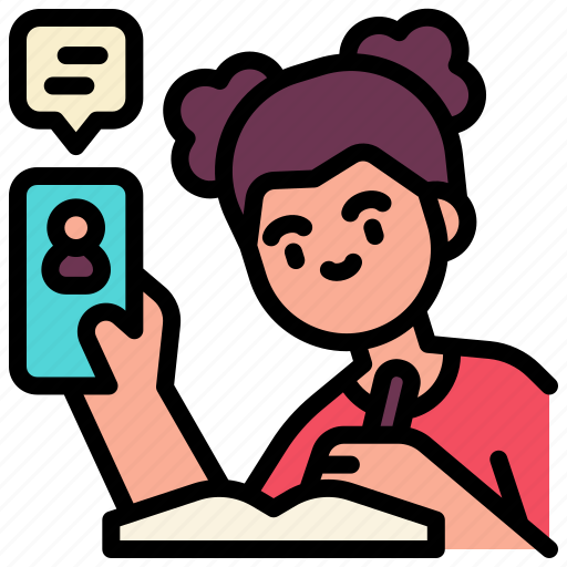 Studying, online, course, education, homework icon - Download on Iconfinder