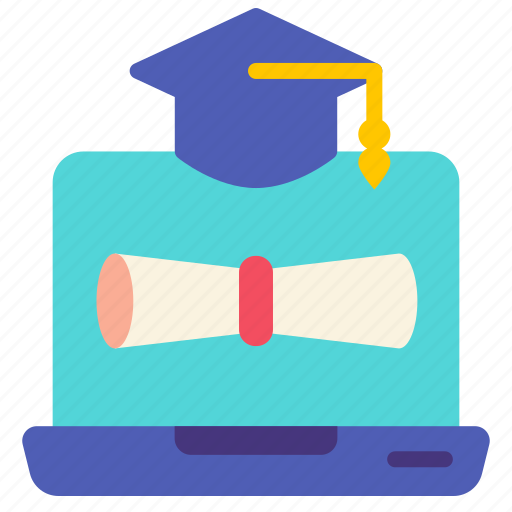 Certificate, education, online, graduation, course icon - Download on Iconfinder