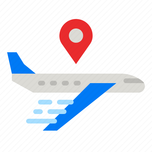Plane, airplane, delivery, box, shipping icon - Download on Iconfinder