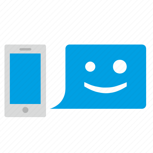 Hello, hi, message, mobile, online, phone icon - Download on Iconfinder