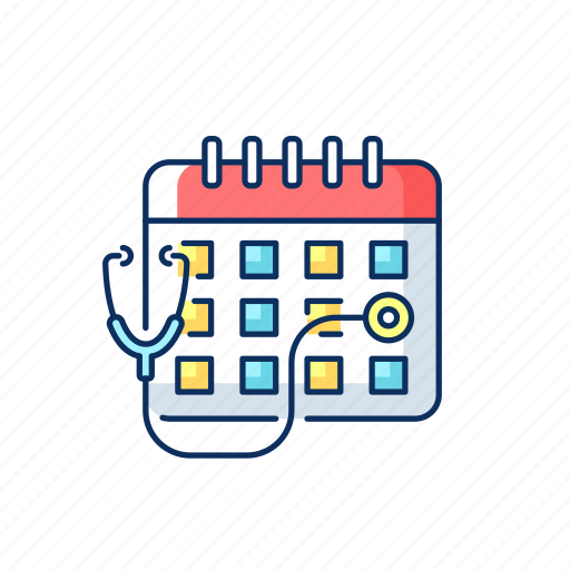 Consultation, monthly, calendar, doctor icon - Download on Iconfinder