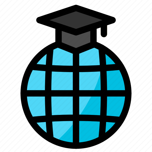 Internet, education, online eduation, online learning, graduation icon - Download on Iconfinder
