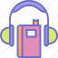 audiobook, book, audio, headphone, listen 