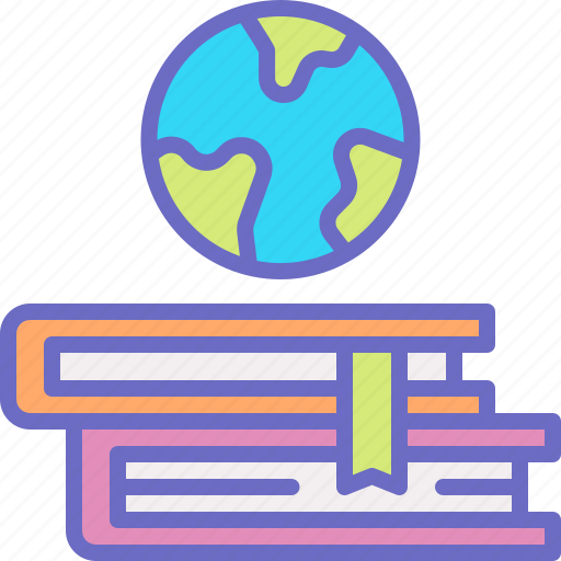 Knowledge, education, book, earth, study icon - Download on Iconfinder