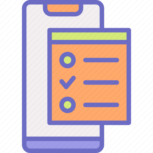 Note, smartphone, document, education, student icon - Download on Iconfinder