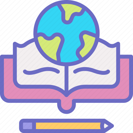 Study, education, book, earth, pencil icon - Download on Iconfinder