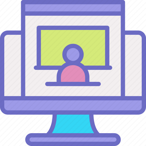 Teacher, classroom, university, learning, online icon - Download on Iconfinder