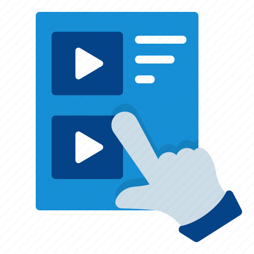 Choose, video, movie, multimedia, learn, ecourse icon - Download on Iconfinder