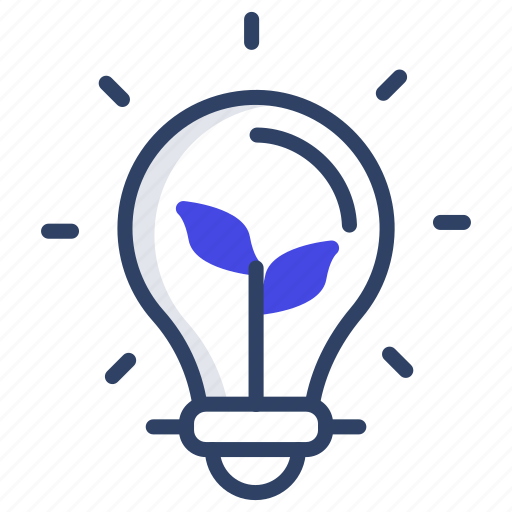 Eco idea, light bulb, idea, innovation, bioenergy icon - Download on Iconfinder
