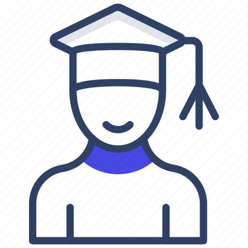 Male graduate, student, convocation, postgraduate, graduation icon - Download on Iconfinder