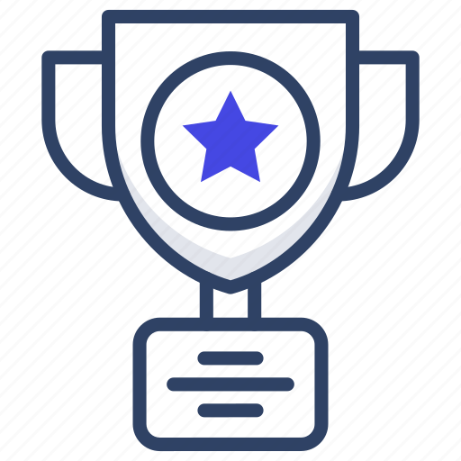 Star trophy, achievement, trophy, award, reward icon - Download on Iconfinder