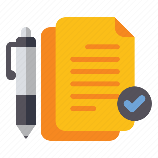 paper assignment icon