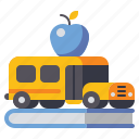book, bus, education, school