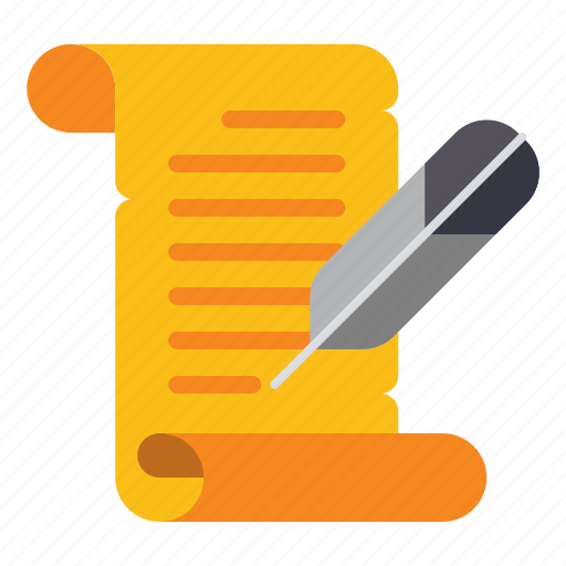 Feather, history, paper, write icon - Download on Iconfinder