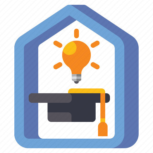 Education, home, house, learning icon - Download on Iconfinder