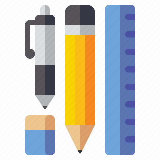 Learning, pencil, stationery, tools icon - Download on Iconfinder