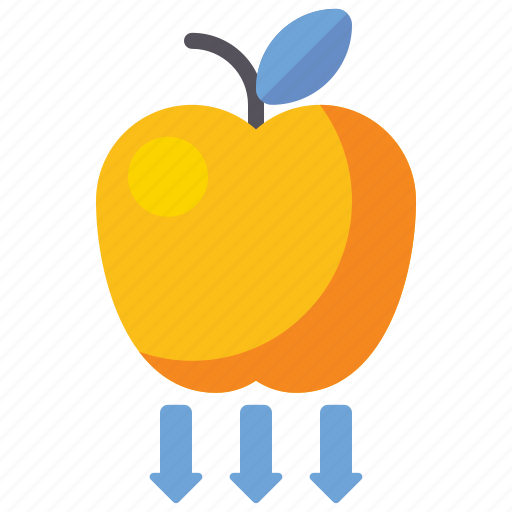 Apple, gravity, physics, science icon - Download on Iconfinder