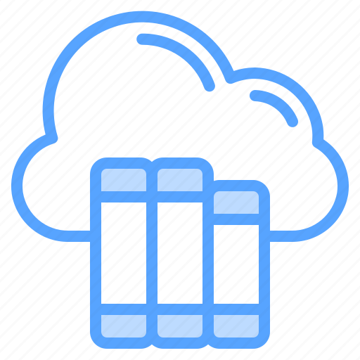 Book, cloud, data, info, online icon - Download on Iconfinder