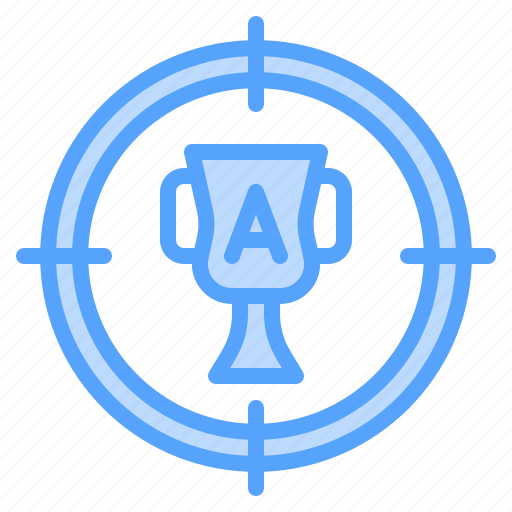 A, cup, focus, target, trophy, winer icon - Download on Iconfinder