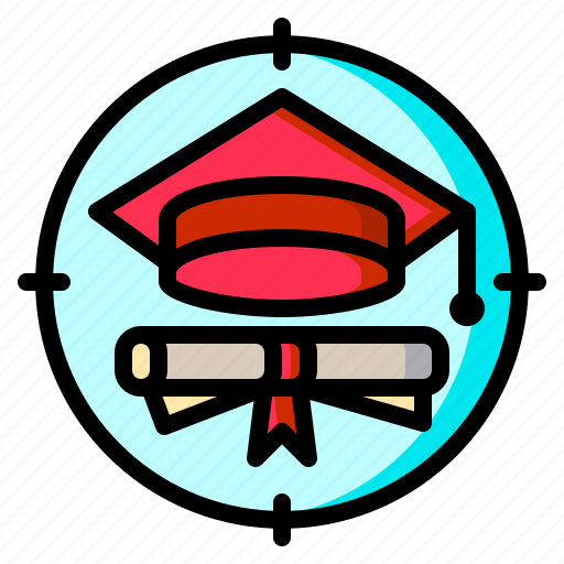 Collage, education, focus, graduation, school icon - Download on Iconfinder