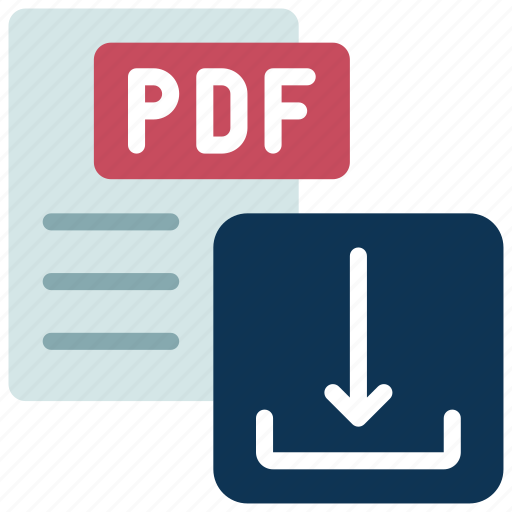 Downloadable, pdf, elearning, download, document icon - Download on Iconfinder