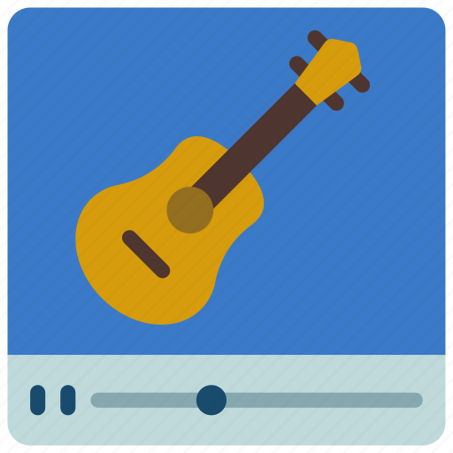 Online, guitar, lesson, elearning, music, instructor, tutor icon - Download on Iconfinder