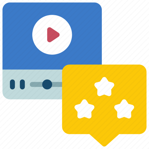 Video, reviews, elearning, review, feedback icon - Download on Iconfinder