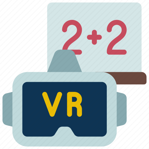 Virtual, reality, class, elearning, vr, educate icon - Download on Iconfinder