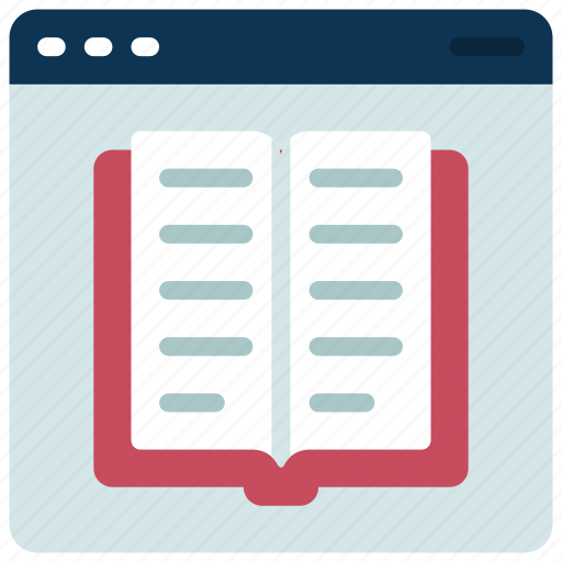 Website, reading, elearning, book, knowledge icon - Download on Iconfinder