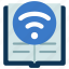 wifi, book, elearning, wireless, connection 