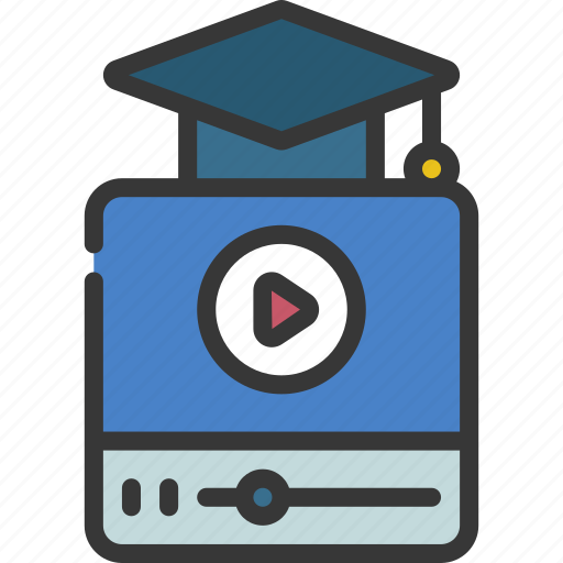 Educational, video, elearning, educate, course icon - Download on Iconfinder