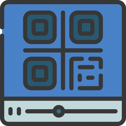 Qr, code, video, elearning, scan, barcode icon - Download on Iconfinder