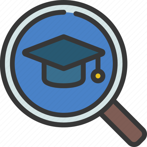 Search, for, education, elearning, research icon - Download on Iconfinder