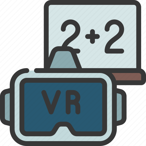 Virtual, reality, class, elearning, vr, educate icon - Download on Iconfinder