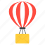 air delivery, parachute, hot balloon, air shipping, delivery service 