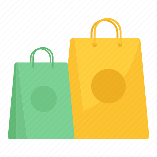 Shopping totes, shopping bags, handbags, carryall, holdall icon - Download on Iconfinder