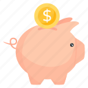 penny bank, piggy bank, savings, deposit, piggy savings