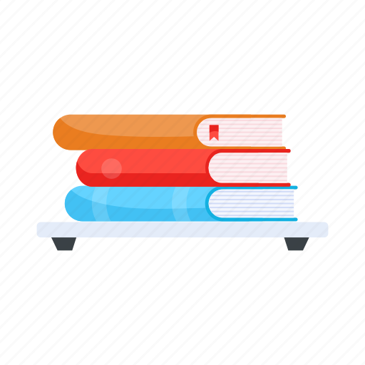 Notebooks, books, guidebooks, library, education icon - Download on Iconfinder