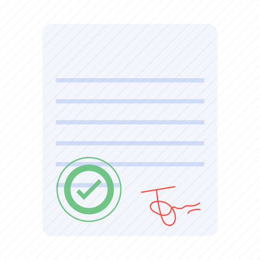 Signature, contract, deal, document, legal document icon - Download on Iconfinder