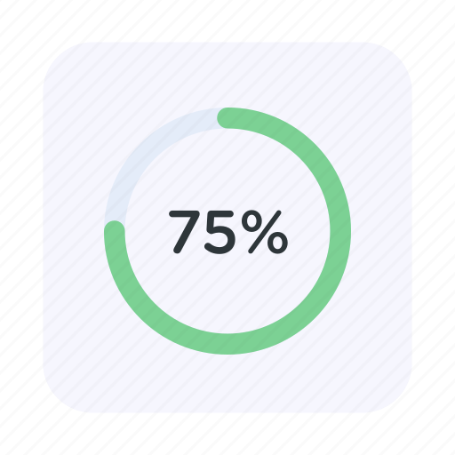 Percentage, loading, time taking, number, restoring, percent icon - Download on Iconfinder