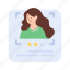 customer rating, customer reviews, profile, client report, star rating 