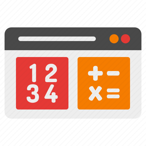 Mathematics, learning, education, online, website, calculate, study icon - Download on Iconfinder