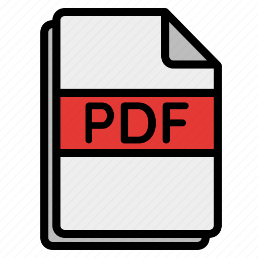 Pdf, file, document, format, page, data, extension icon - Download on Iconfinder